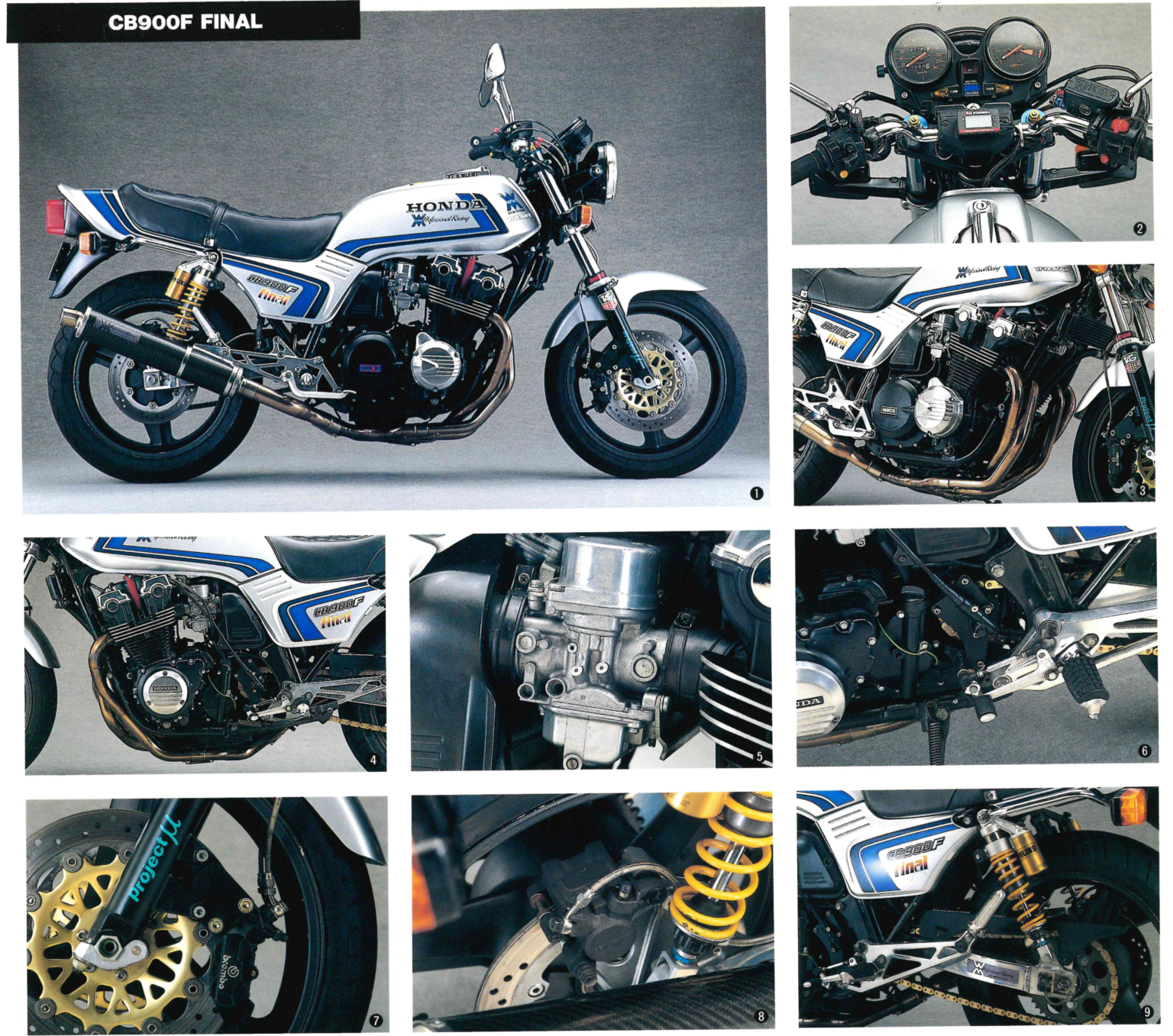 HONDA CB900F WITH ME 1100Final F – WITH ME Professional Racing